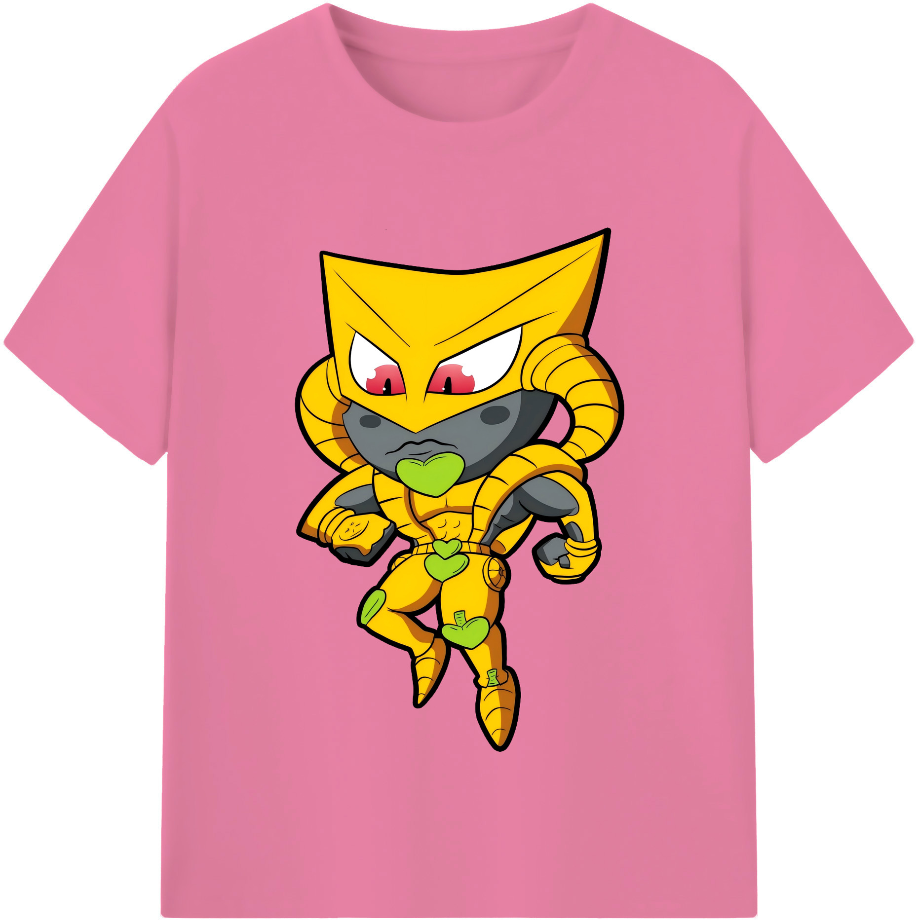 （画像用） ジョジョの奇妙な冒険 ディオ?ブランドー JoJo's Bizarre Adventure Dio Brando 綿100％半袖Tシャツ（フロントプリント）